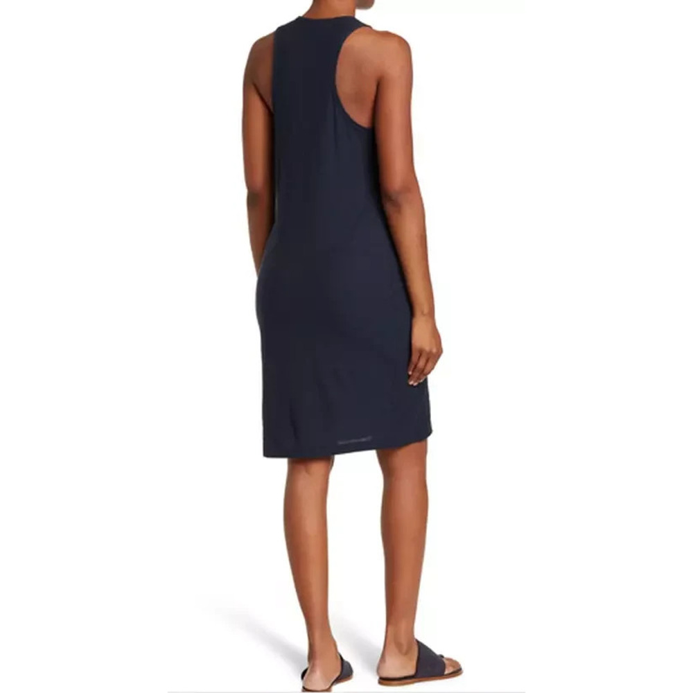Standard James Perse Women’s Maxi Sleeveless Dress Deep Navy Size 1 A001083 - Picture 2 of 9